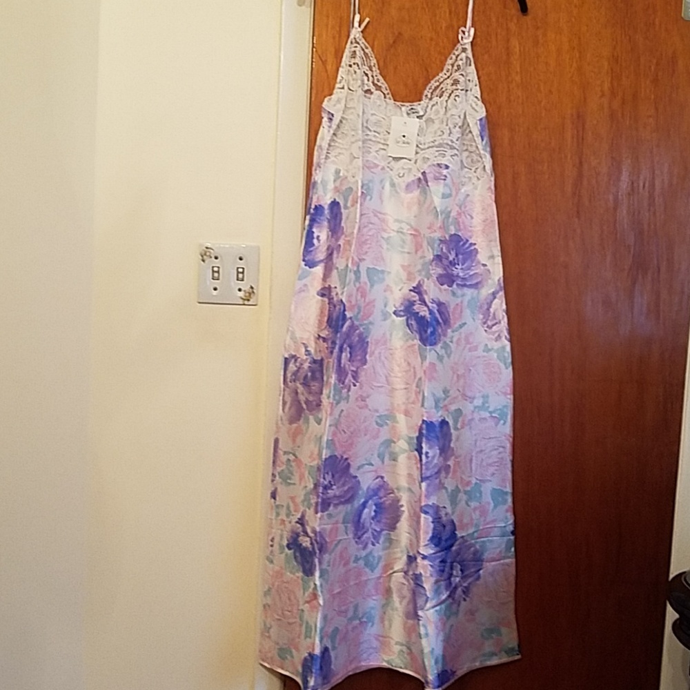 Women's satin gown